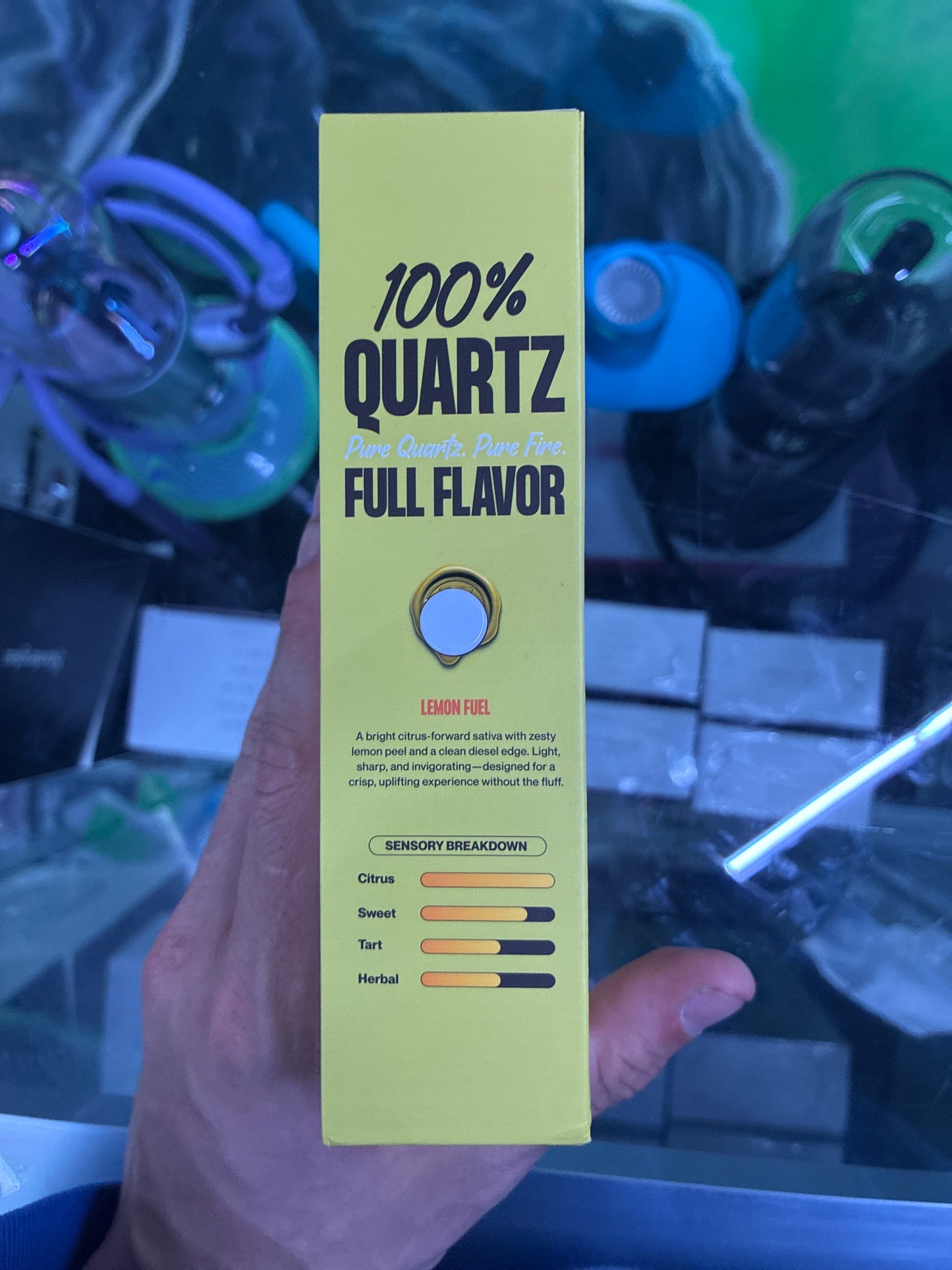 Kandl ritual kit concentrate vaporizer lemon fuel sativa