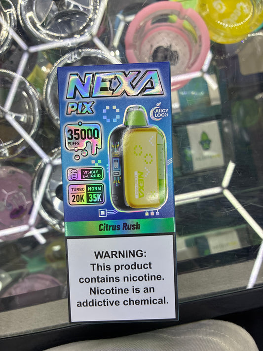 Nexa pix 35k puffs citrus rush