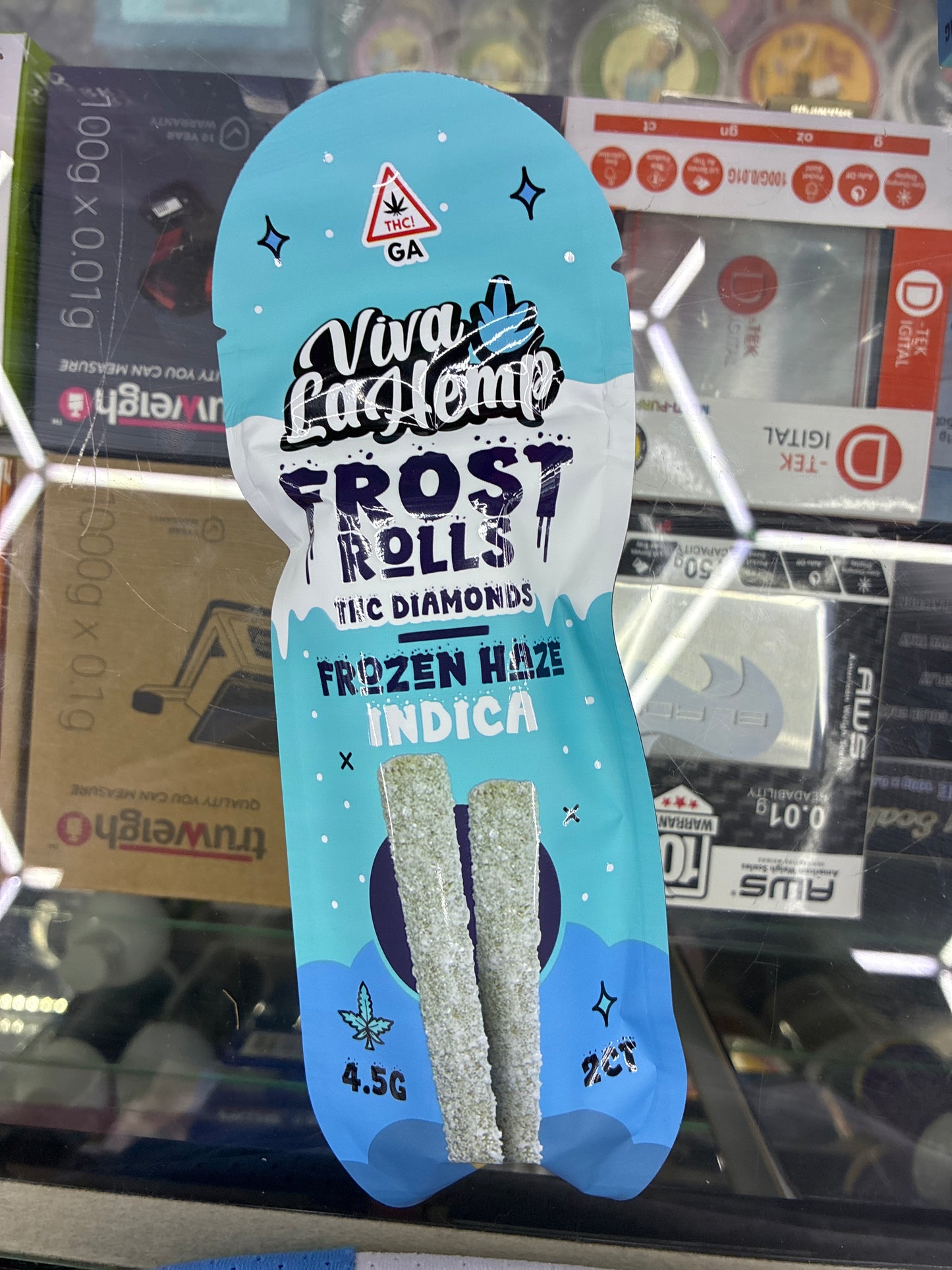 Viva la hemp frost rolls thca diamonds frost frozen haze indica