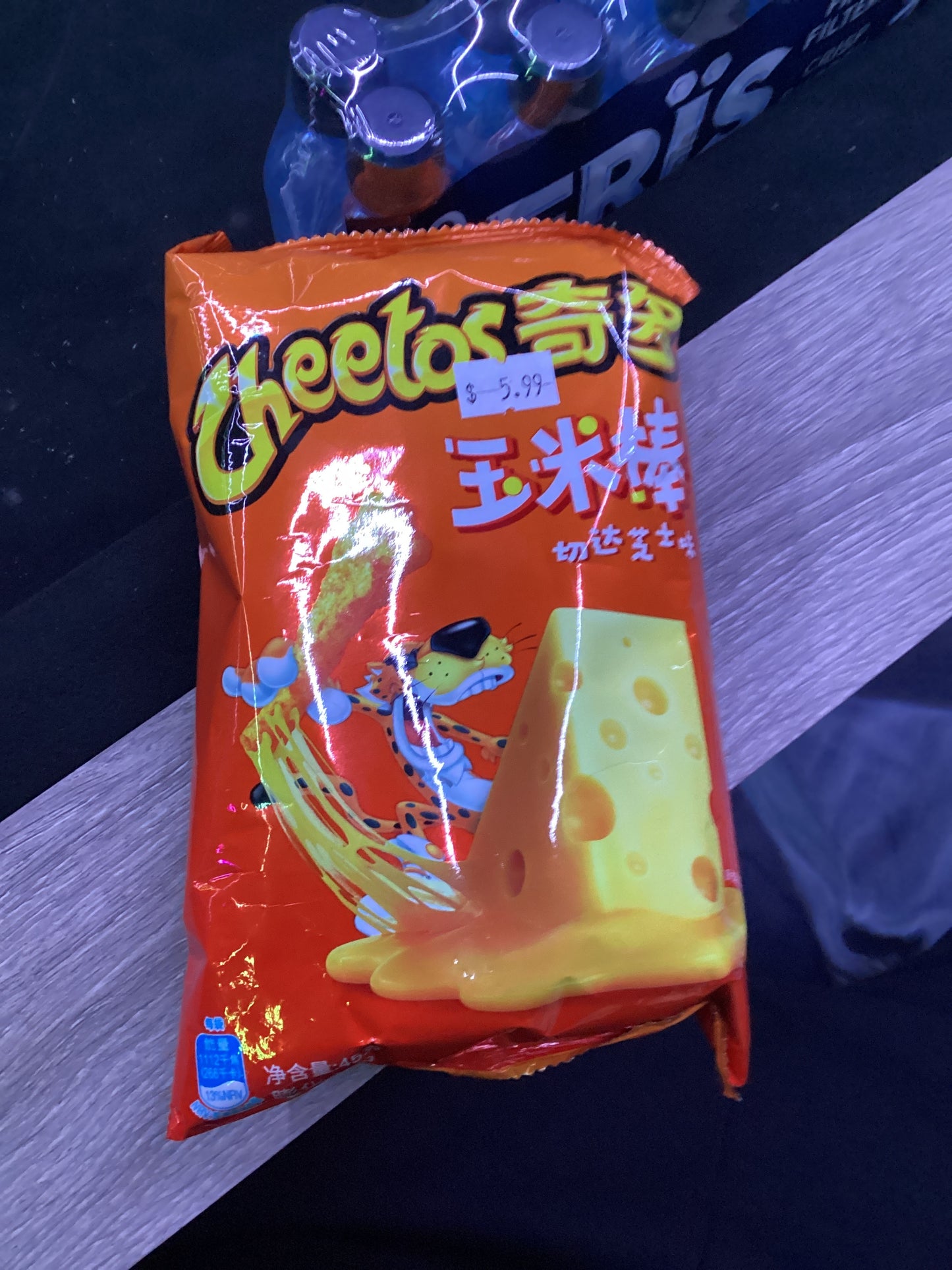 Cheetos corn cob