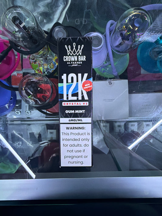 Al Fakher Crown Bar 12k crystal v2 gum mint