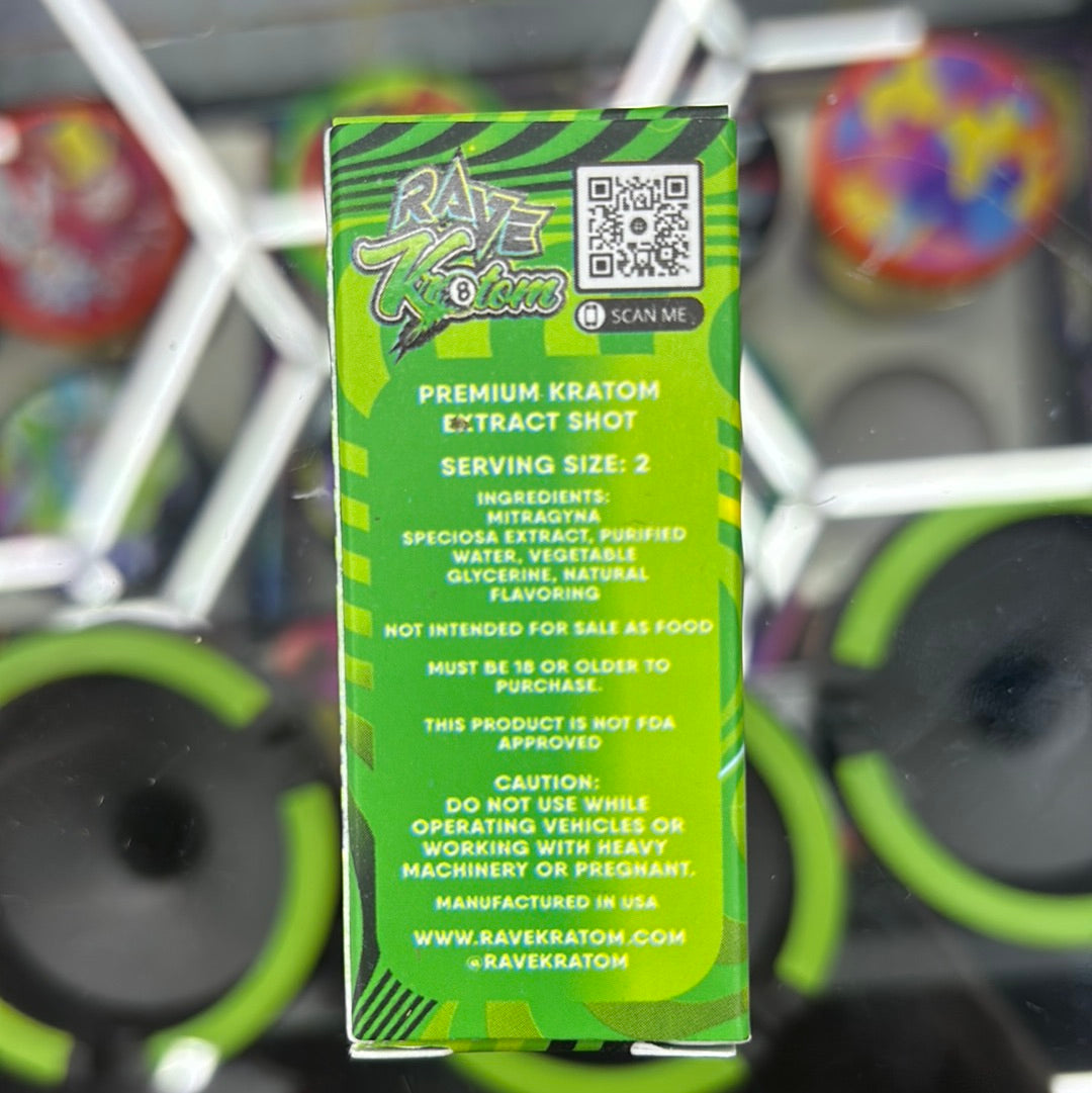 Rave kratom green maeng da bliss full 120mit