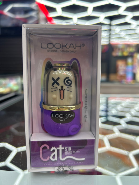 Lookah cat battery purple