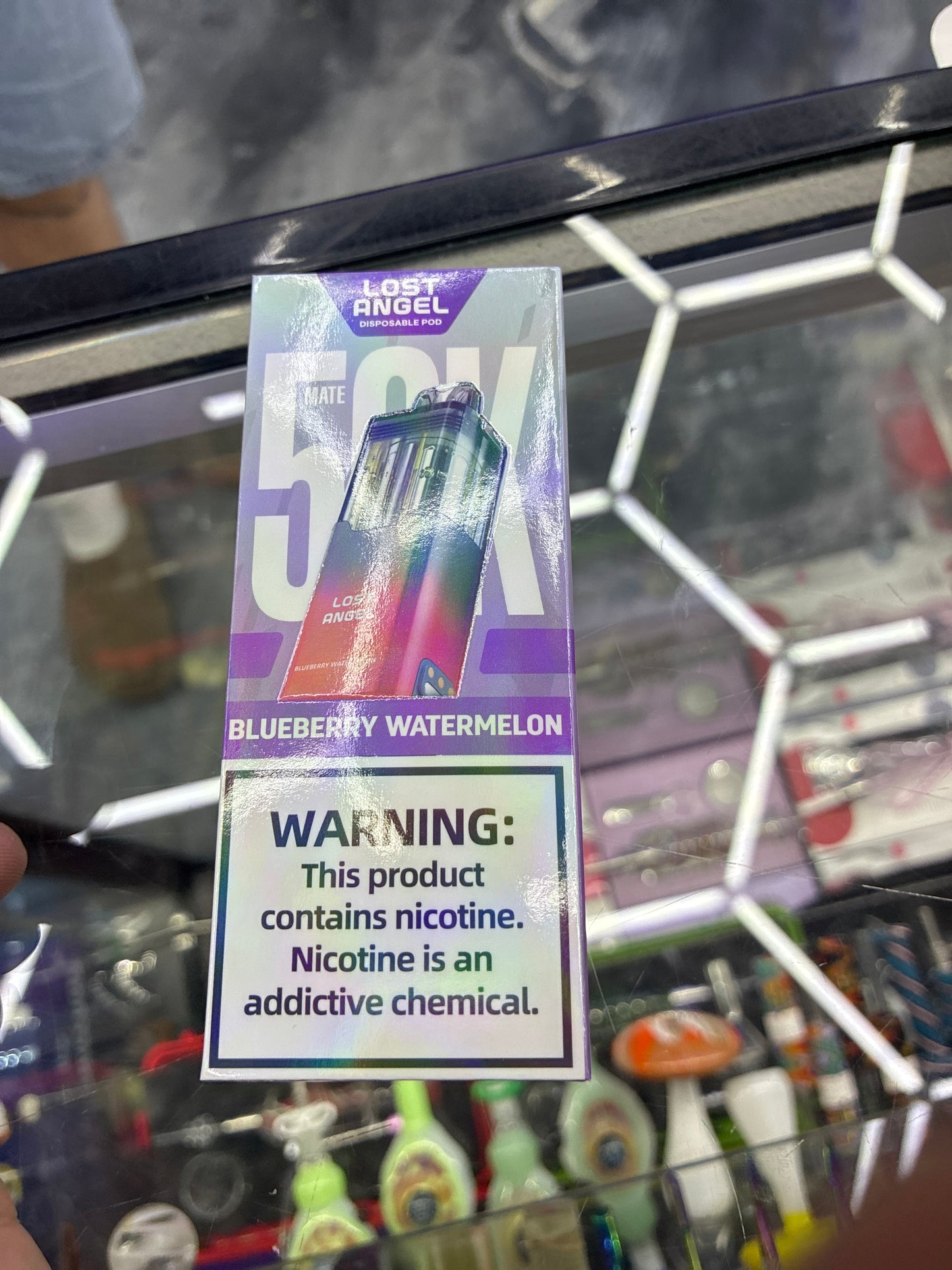 Lost angel 50k puffs disposable pod blueberry watermelon