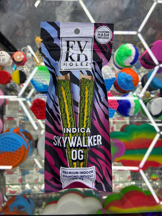 FVKD diamond hash infused holes skywalker OG indica