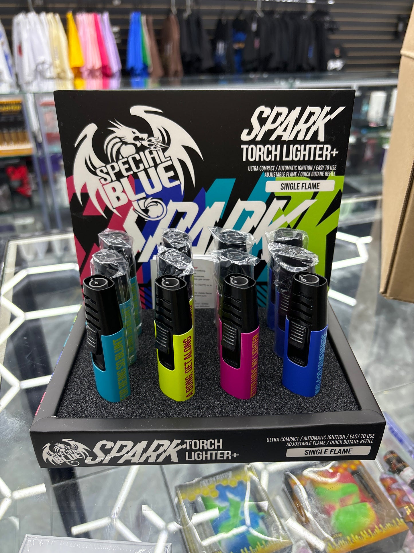 Special blue mini torch