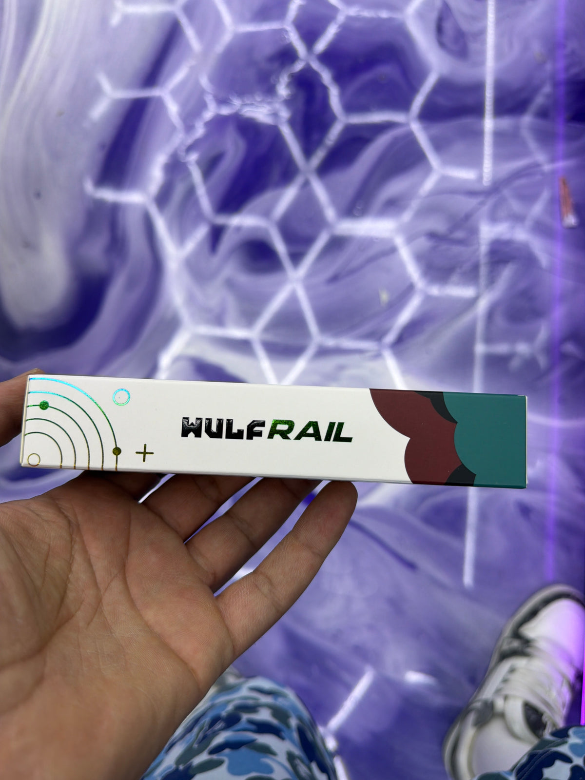 Wild rail nectar straw rainbow