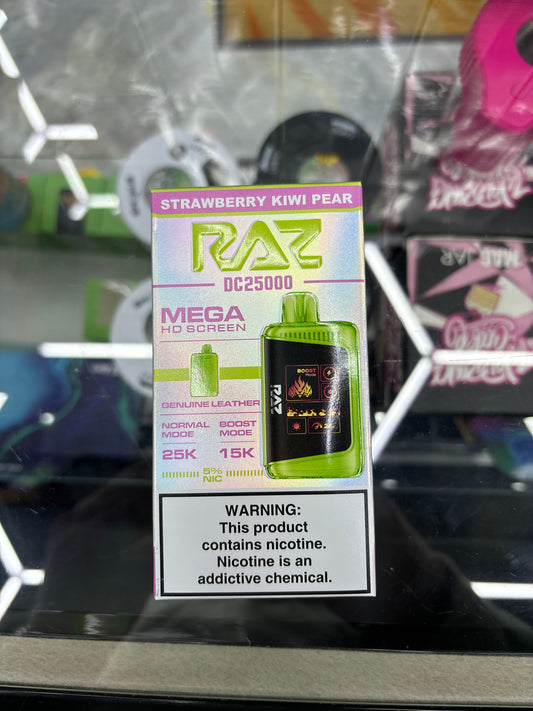 Raz dc25000 25k puffs strawberry kiwi pear