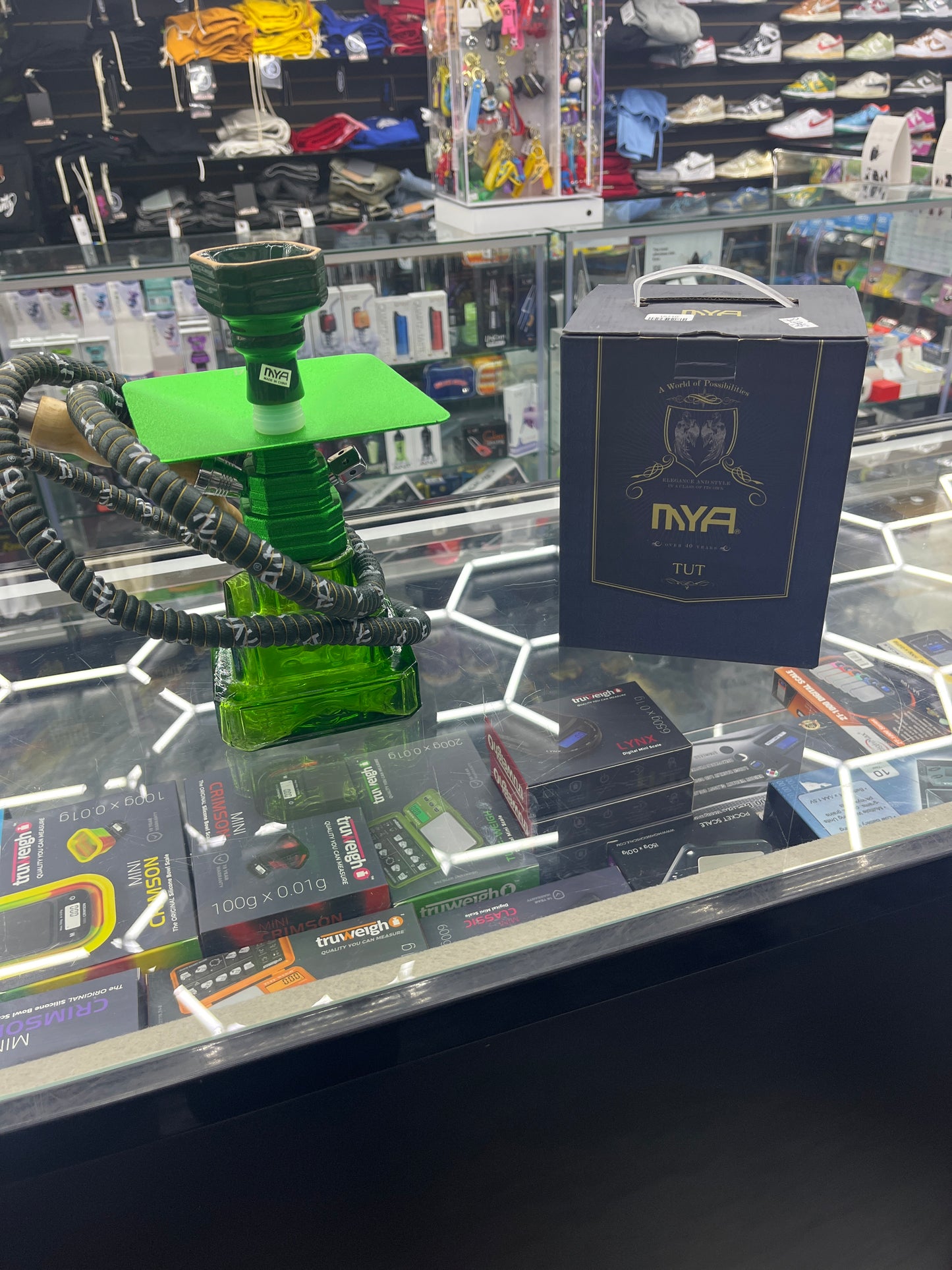 Mya hookah tut green