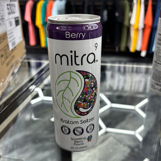 Mitra 9 berry kratom seltzer