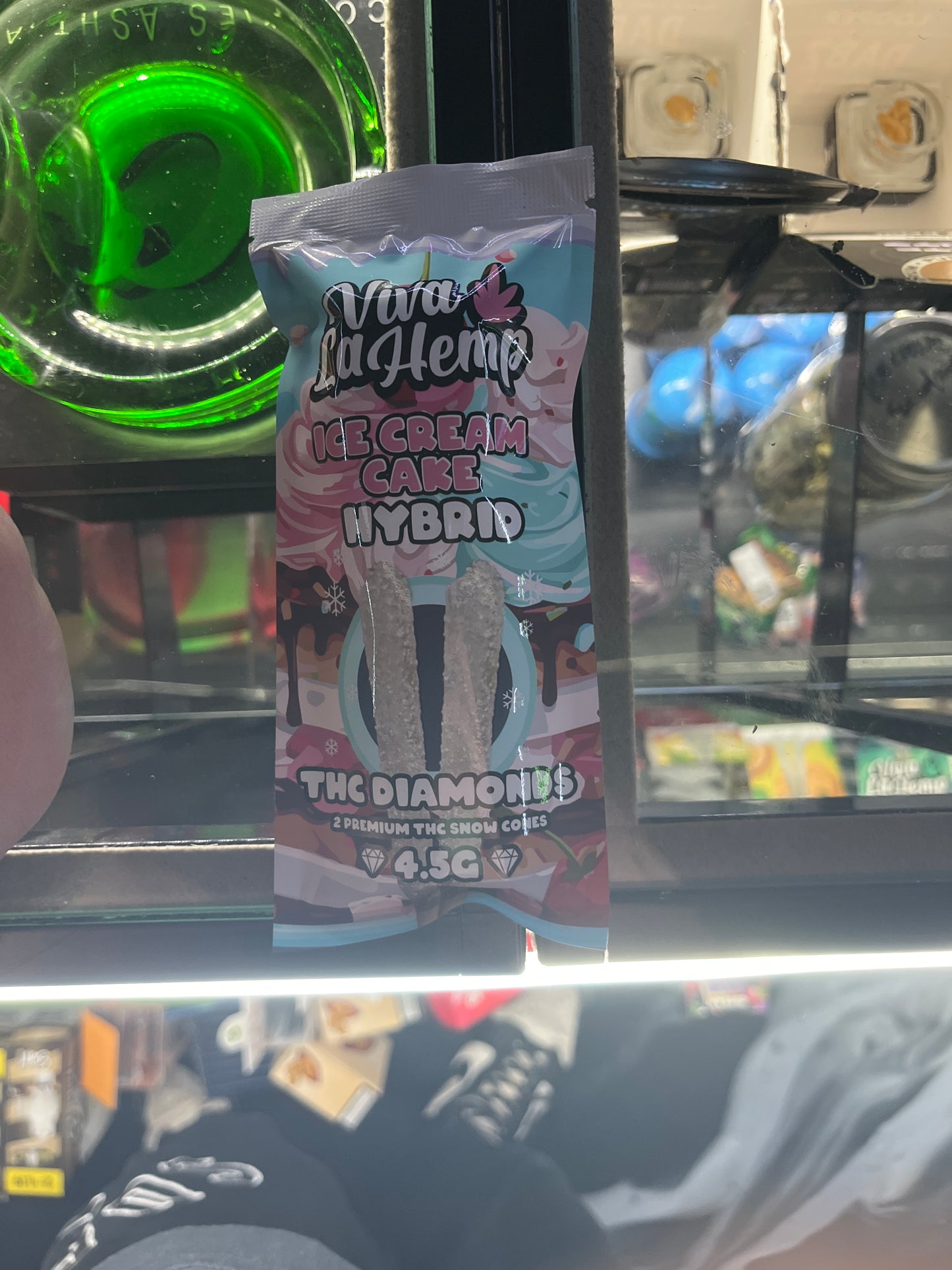 Viva la hemp 4.5g thca diamond preroll hybrid ice cream cake