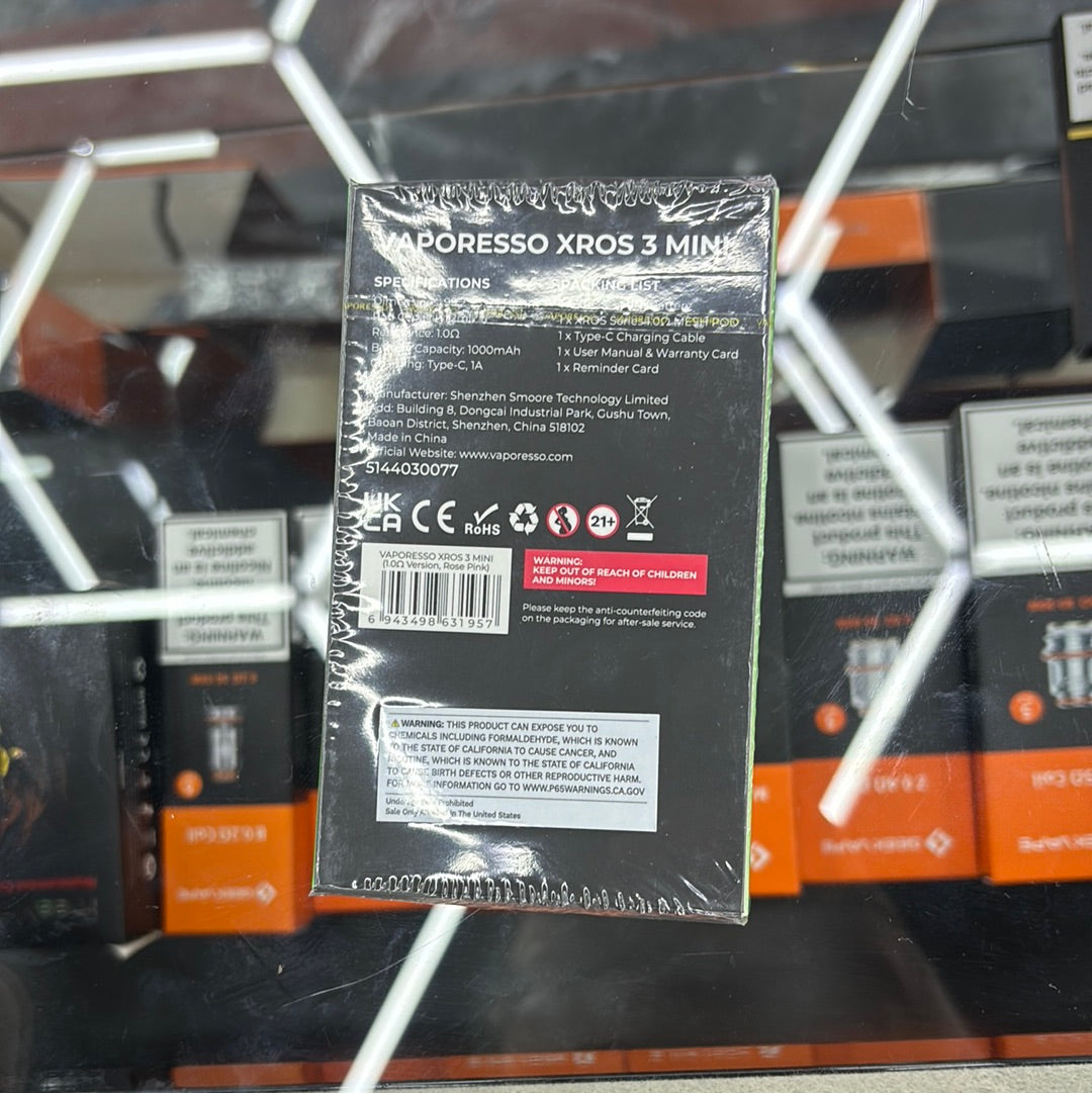 Vaporesso xros 3 mini pink