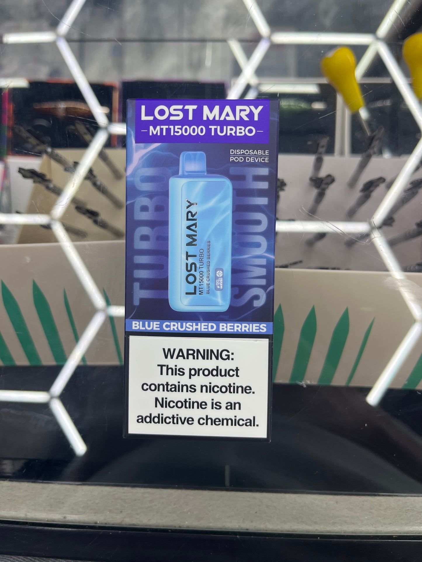 Lost Mary blue crushed berries 15,000 puffs,
