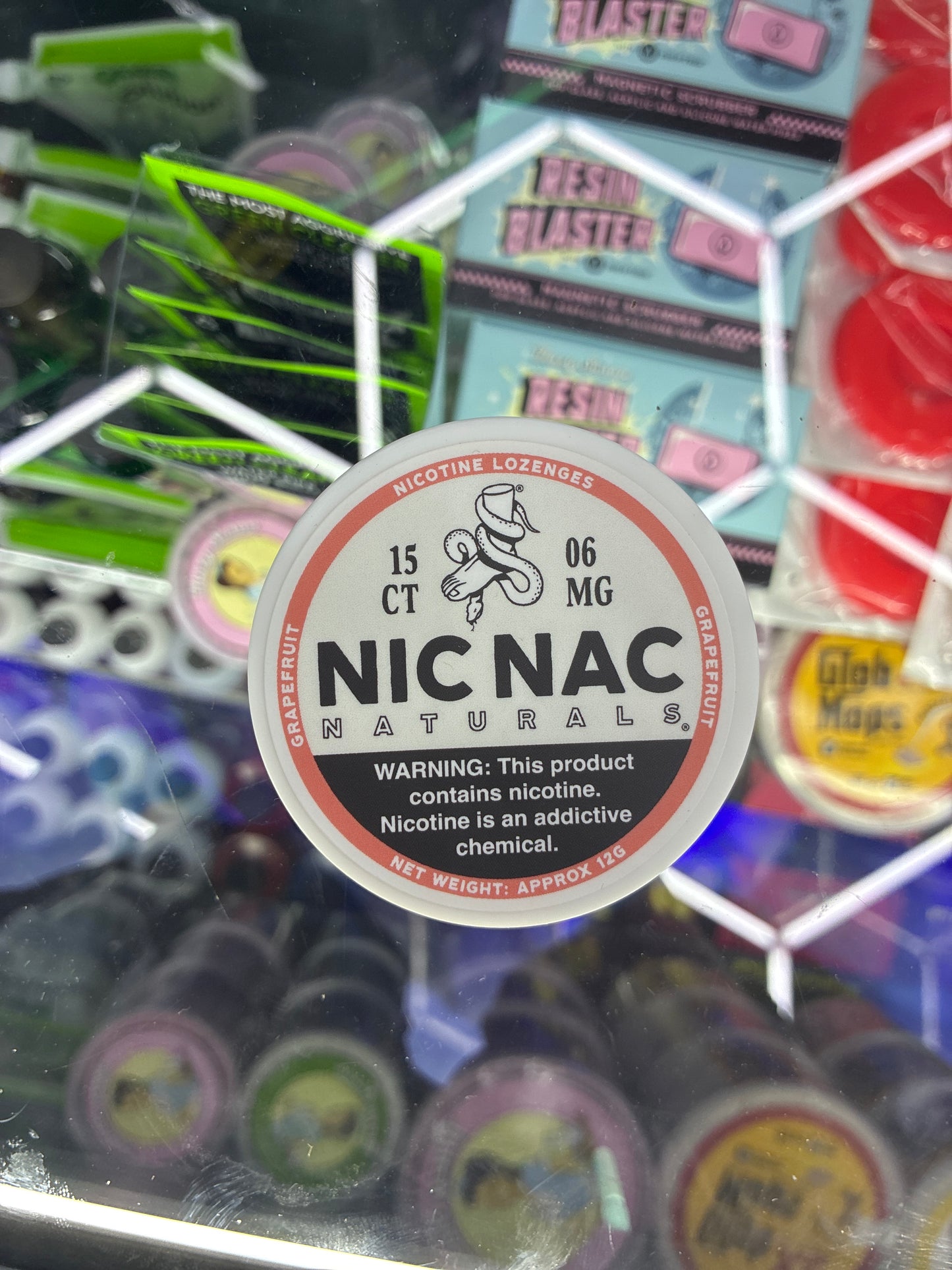 NICNAC NATURALS 15ct 06mg grapefruit