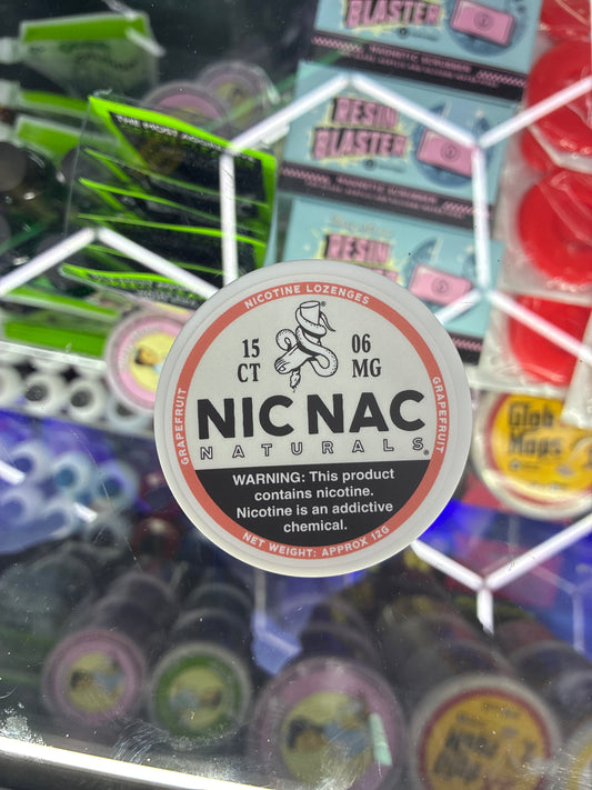 NICNAC NATURALS 15ct 06mg grapefruit