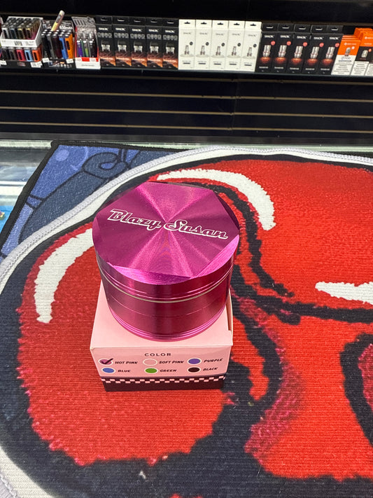 Blazy susan hot pink grinder