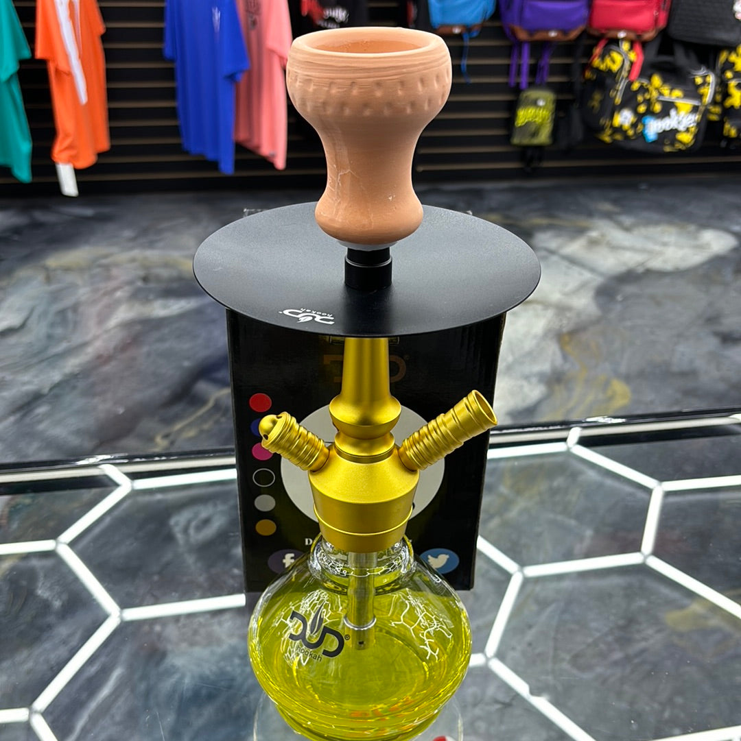 Dud hookah jessica yellow small hookah