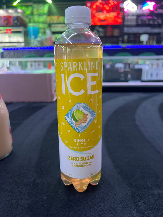 Sparkling ice 17floz ginger lime