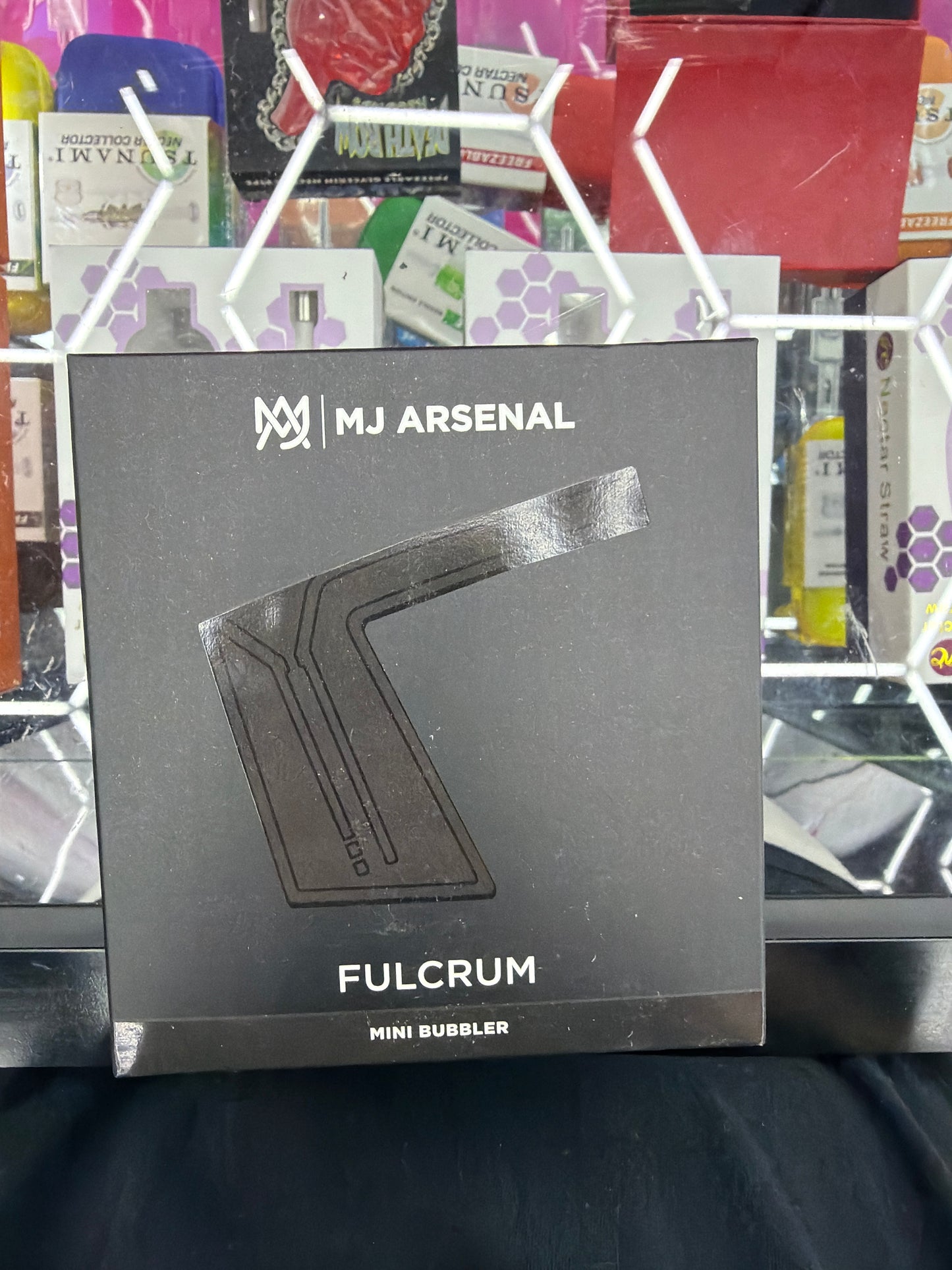 MJ ARSENAL FULCRUM BUBBLER CLEAR