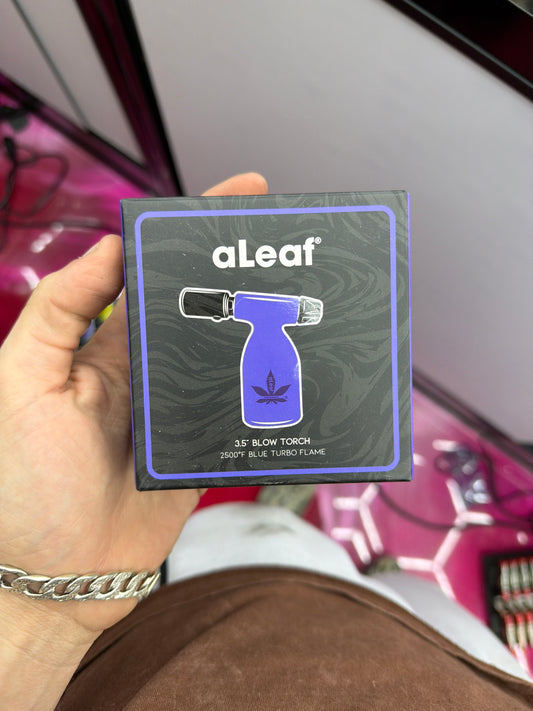 Aleaf torch 3.5” blow torch purple