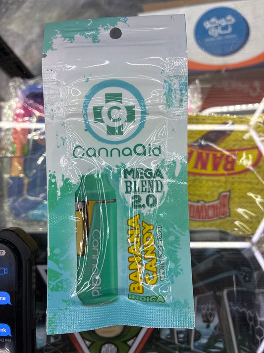 CannaAid megablend 2.0 2g banana candy indica