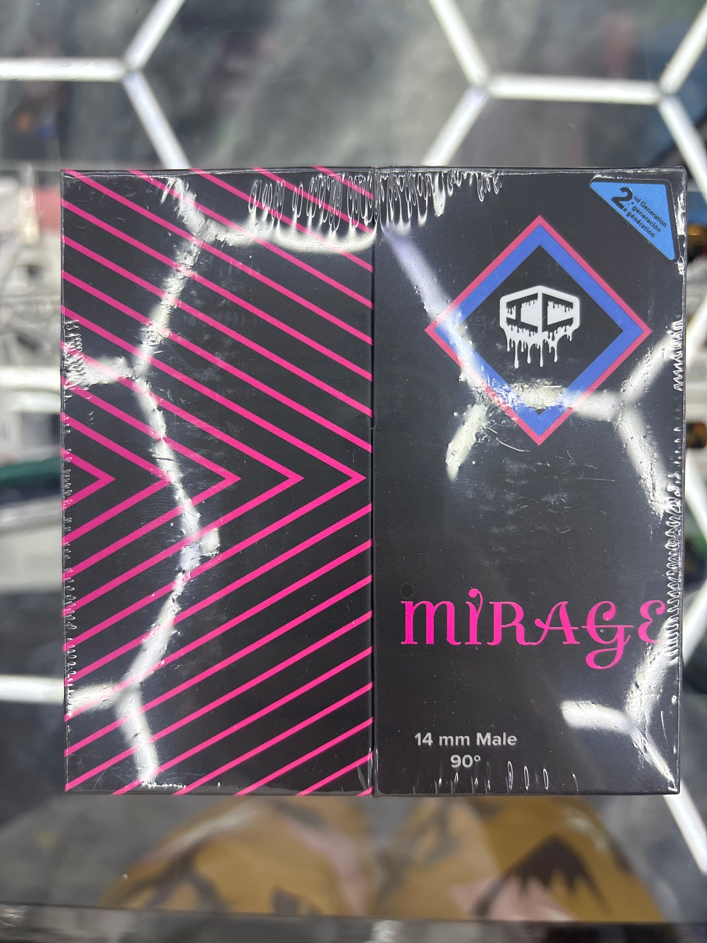 Ic quartz mirage 14 mm male 90°