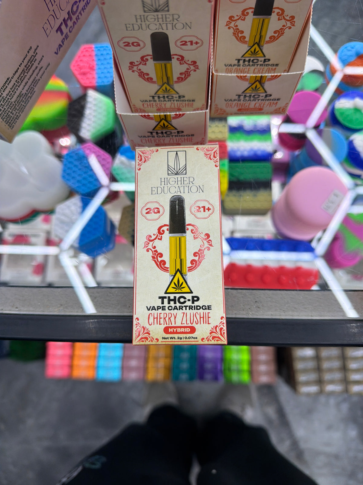 Higher Education THC-P Cartridge 2g -Cherry Zlushie - Hybrid