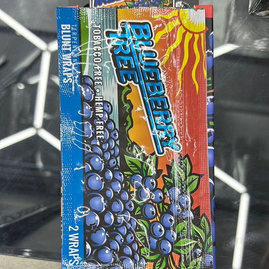 Blueberry tree terpene infused wrap