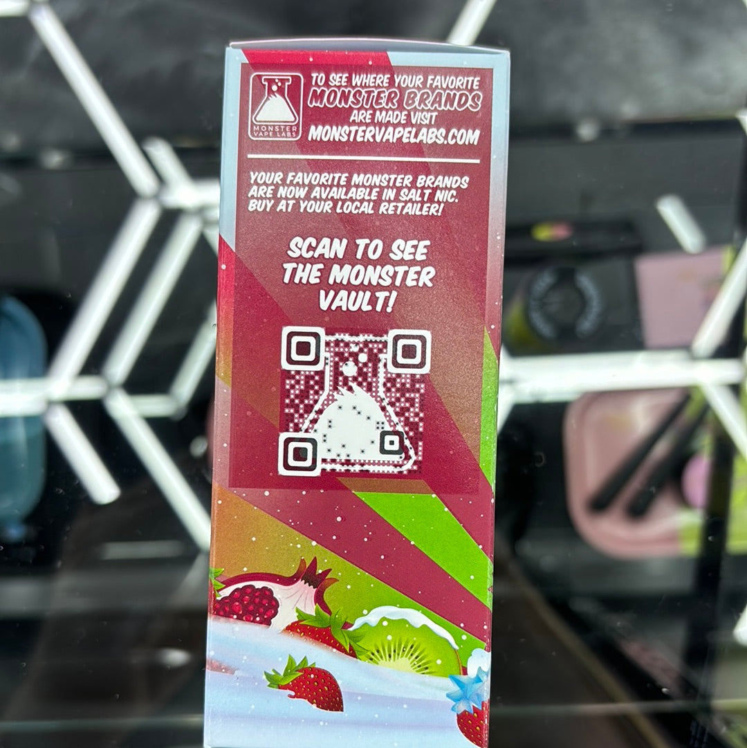 Frozen fruit monster,strawberry kiwi pomegranate ice 6MG 100ML