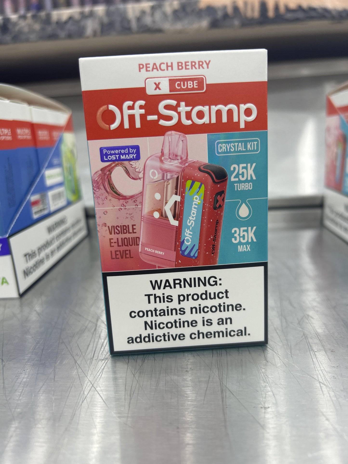 Off stamp classic x cube crystal kit 25K peach berry