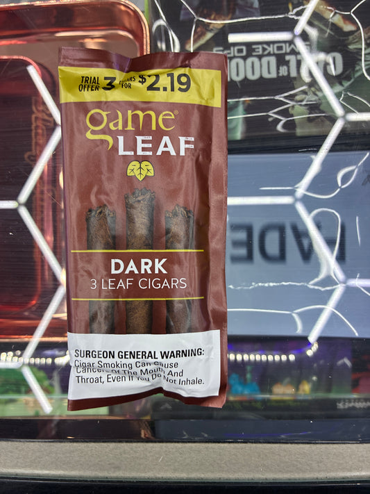 Game leaf dark 3pk