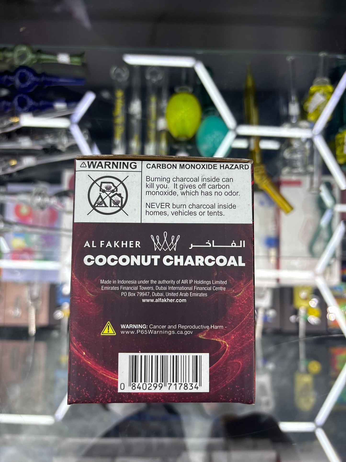Coconut charcoal, Al Faker 36 pieces Coconut charcoal, Al Fakher