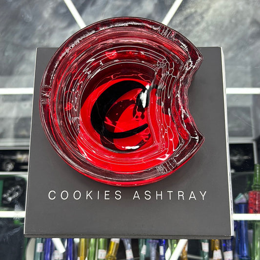 Cookies ashtray, red
