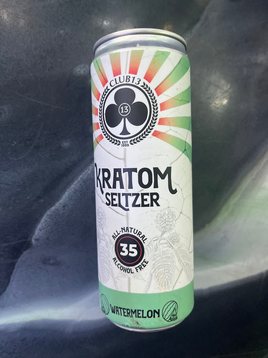Club 13 kratom seltzer 35mit eatermelon