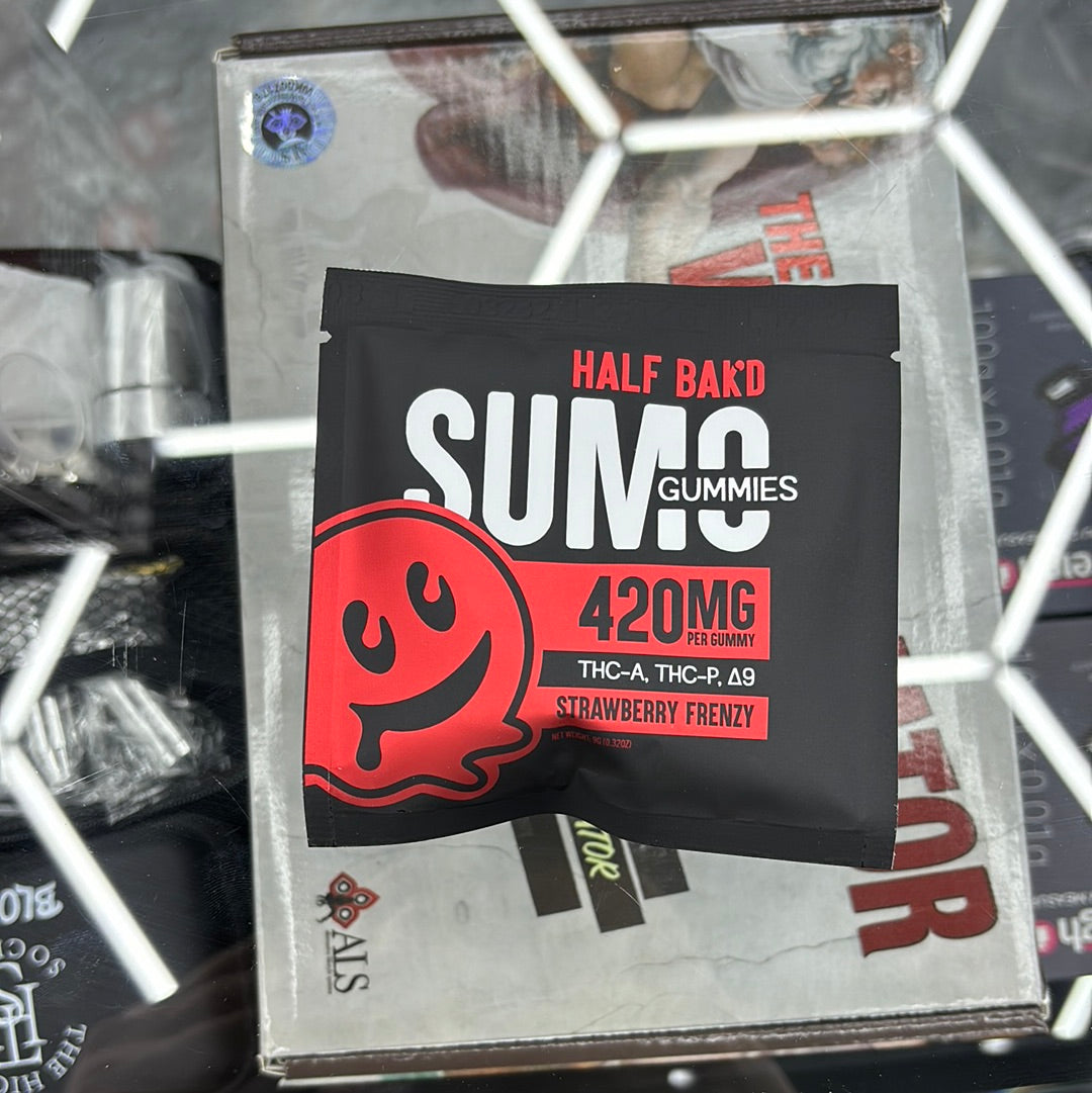 Half bakd cotton strawberry frenzy, 420mg