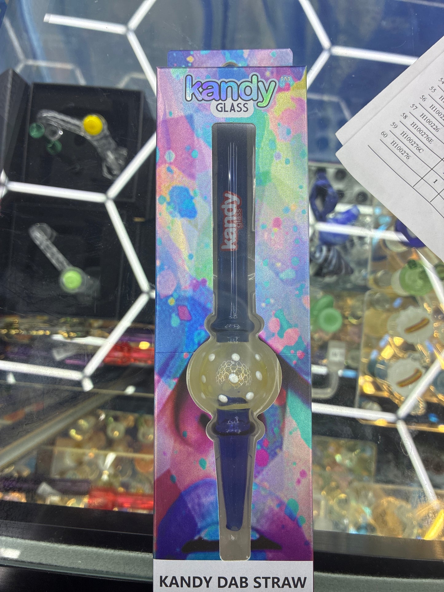 Kandy glass nectar collector
