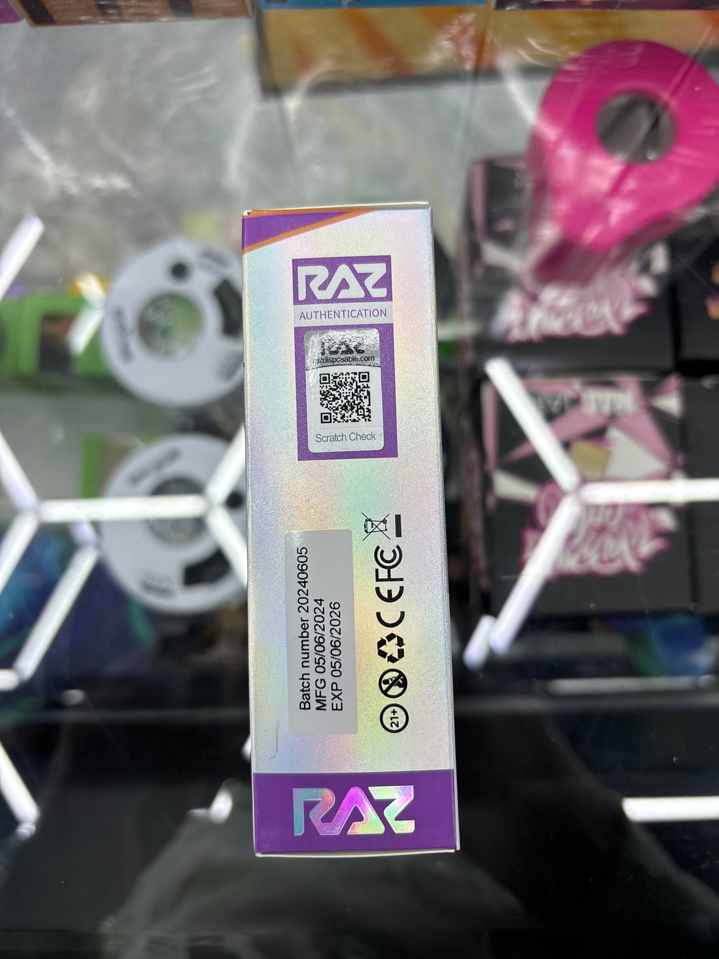 Raz dc25000 25k puffs rainbow rain