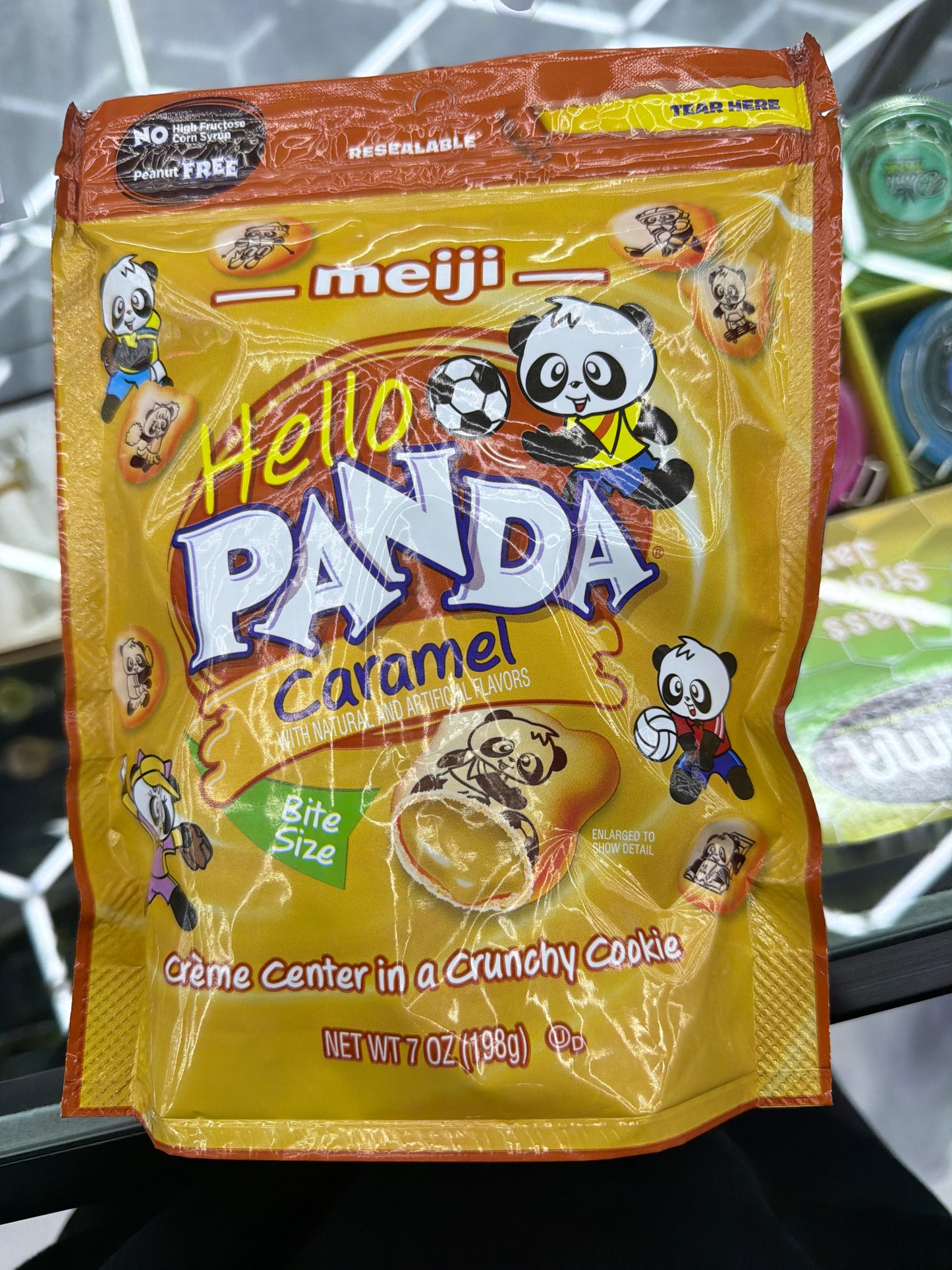 Hello Panda Bite Size Crunchy Cookie Caramel