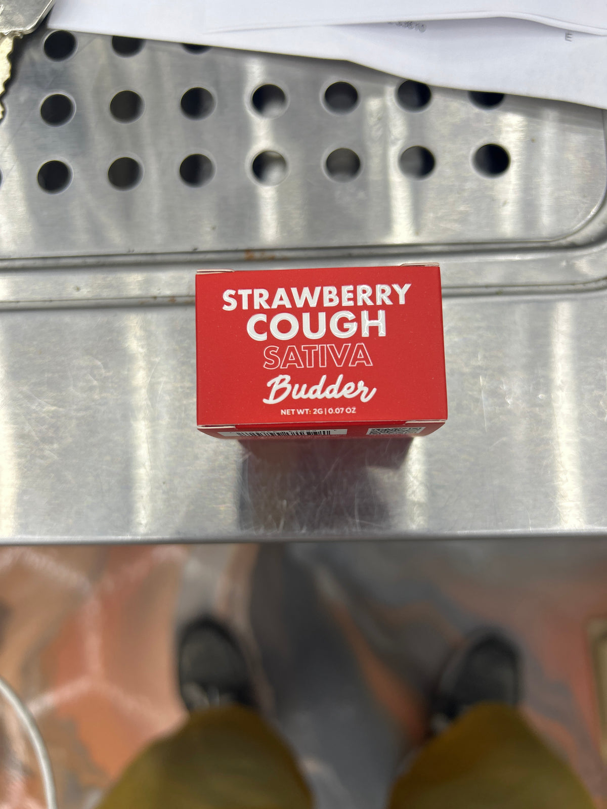 Diamond lit! Budder 2g concentrate strawberry cough sativa