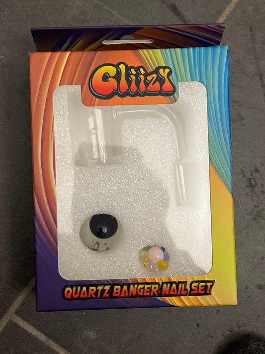 Gliizy quartz banger set