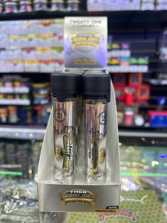 Twenty One Cannabis thch Infuse prerolls pineapple fields sativa