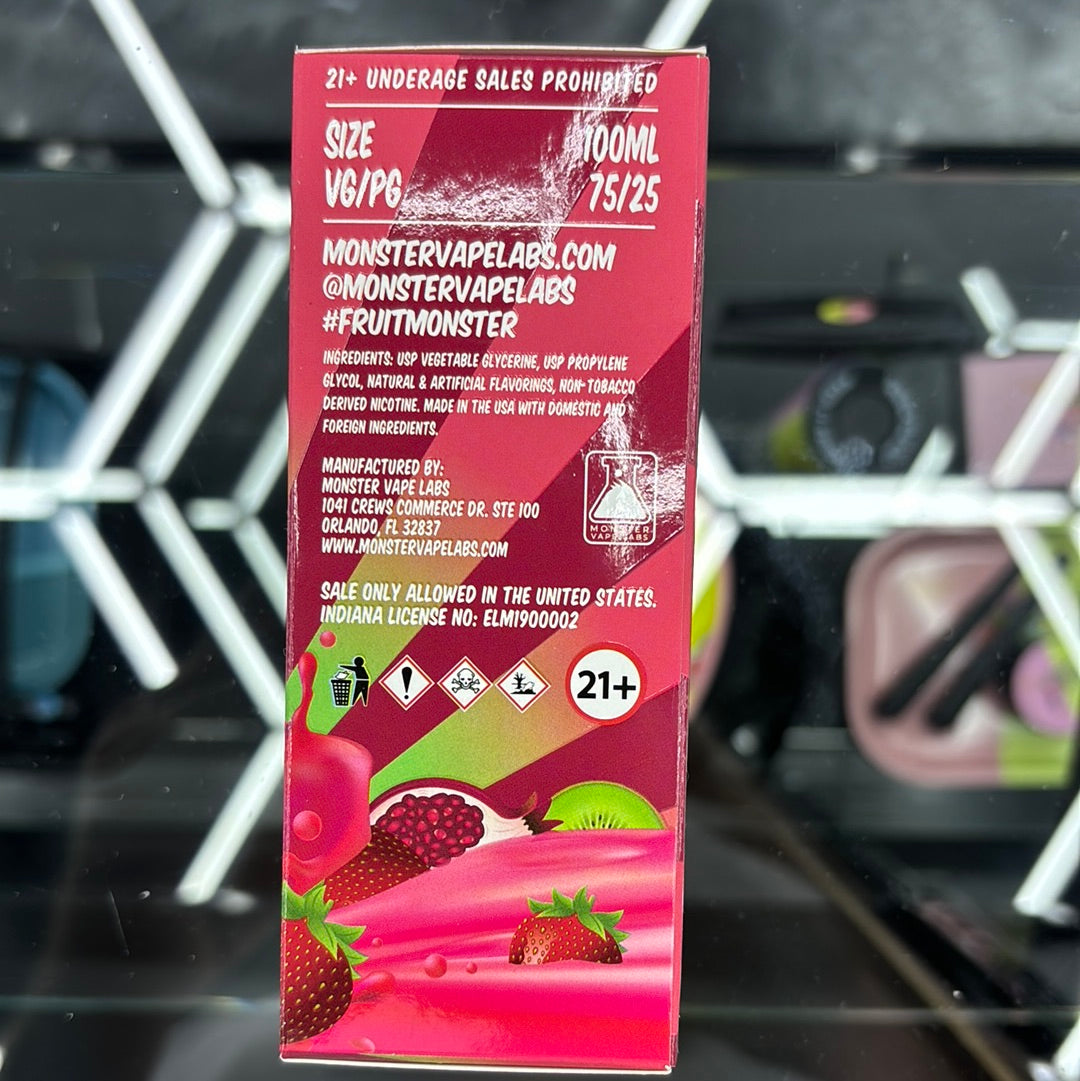 Frozen fruit monster, strawberry kiwi pomegranate 6MG 100ML