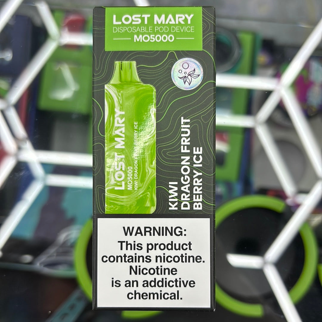 Lost Mary kiwi, dragon fruit, berry ice