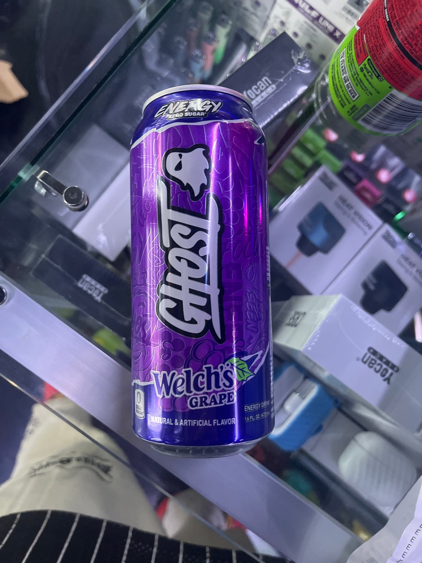 Ghost energy whelch grape 16floz