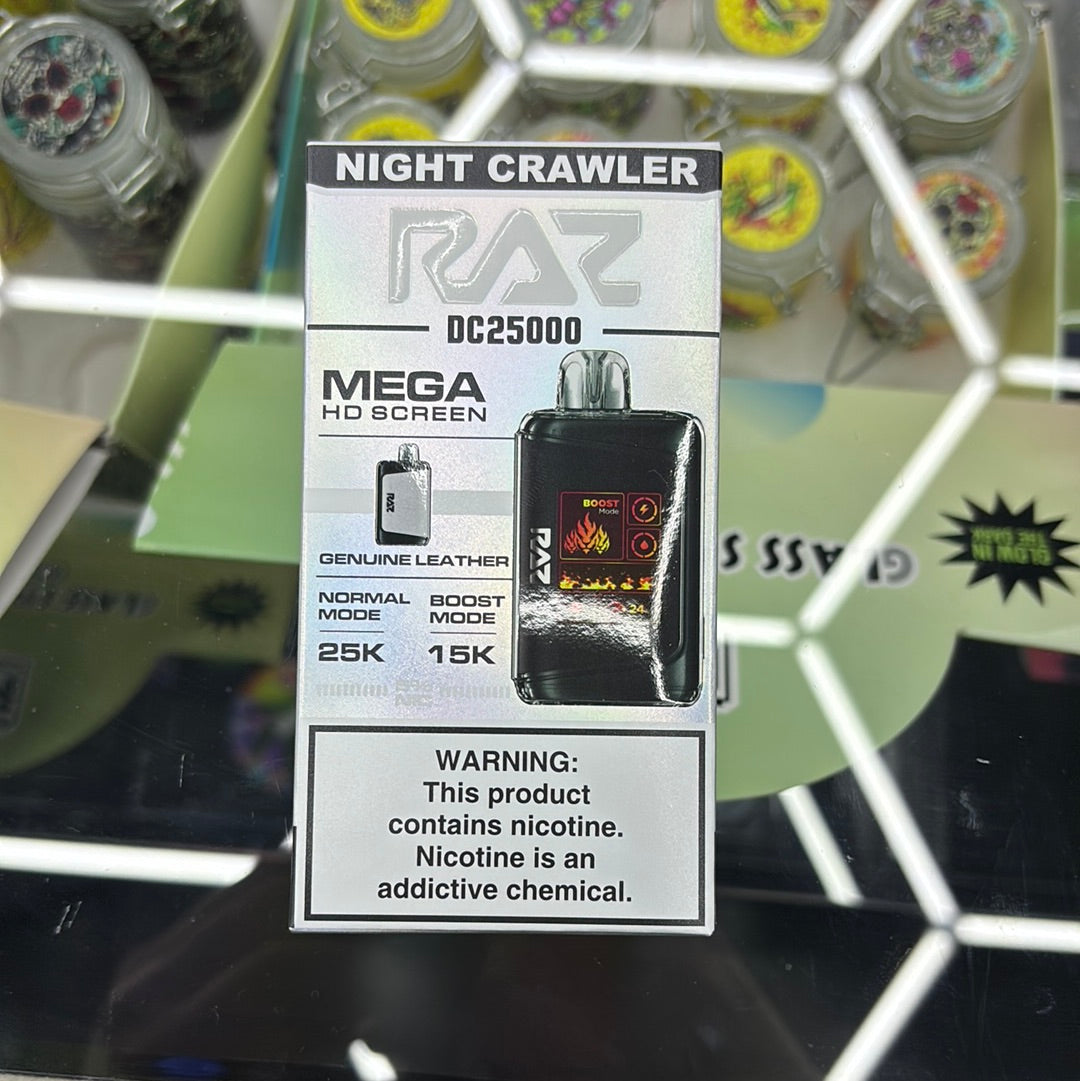 Raz dc25000 25k puffs night crawler