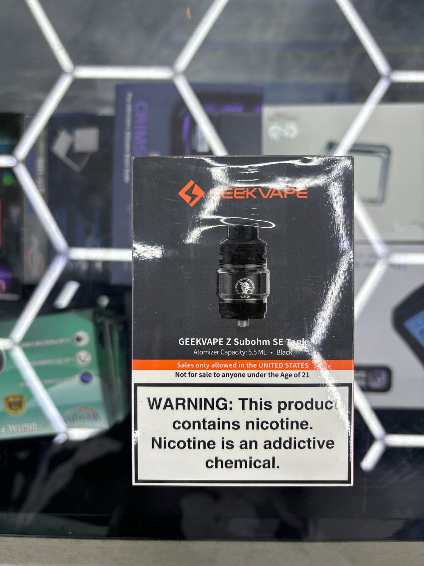 Geek Vape Z subohn se tank black 5.5ml
