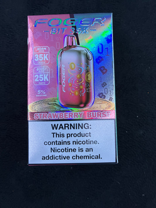 Fogger bit 35k strawberry burst