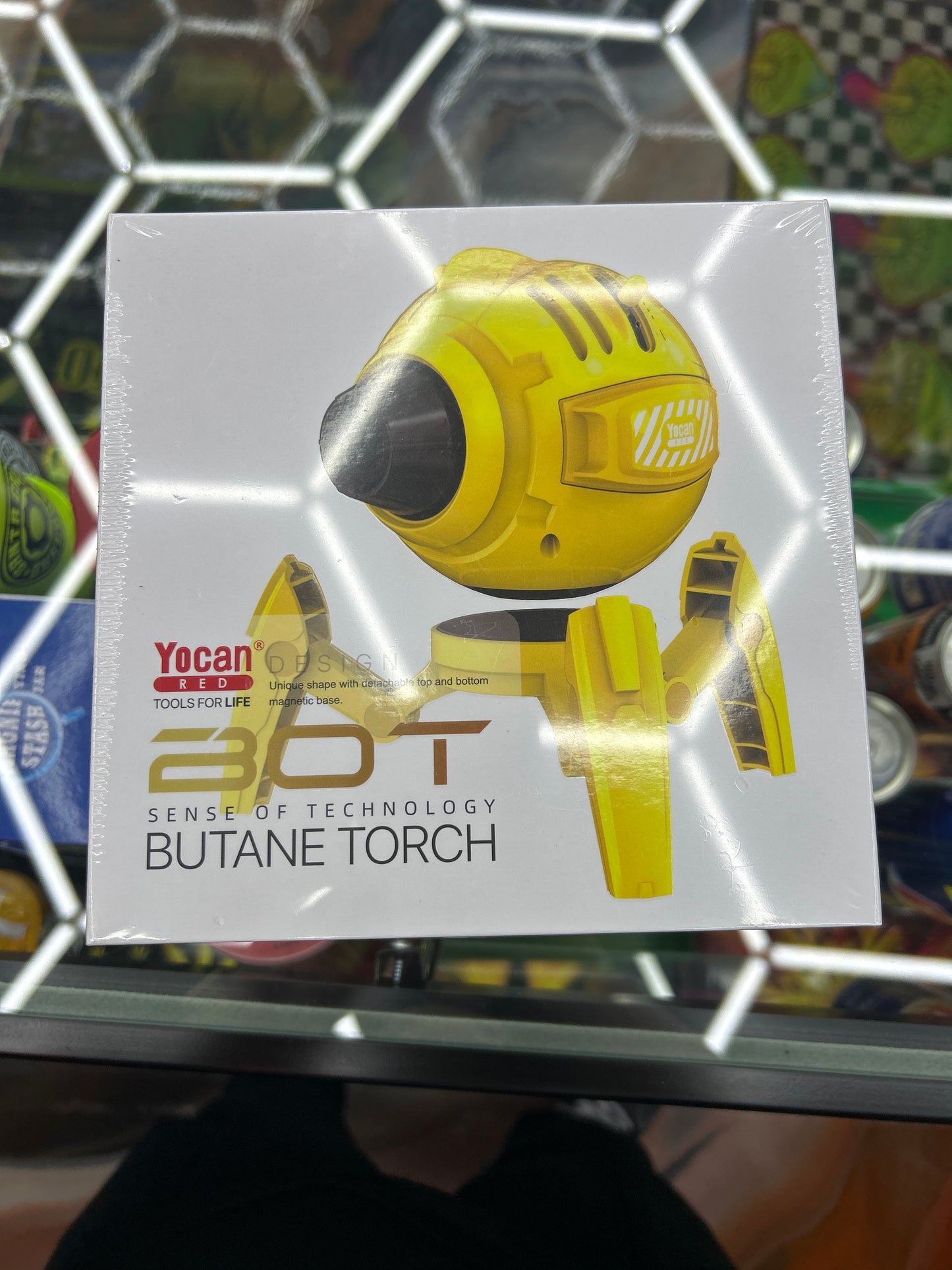 Yocan bot butane torch yellow