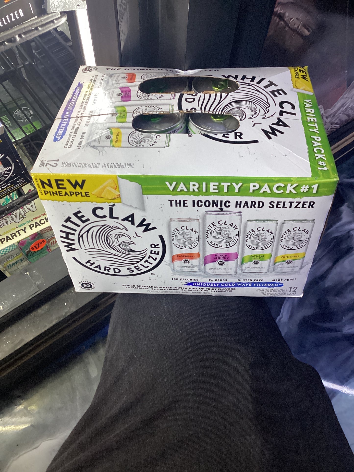 White claw variety #1 12 pack 12oz