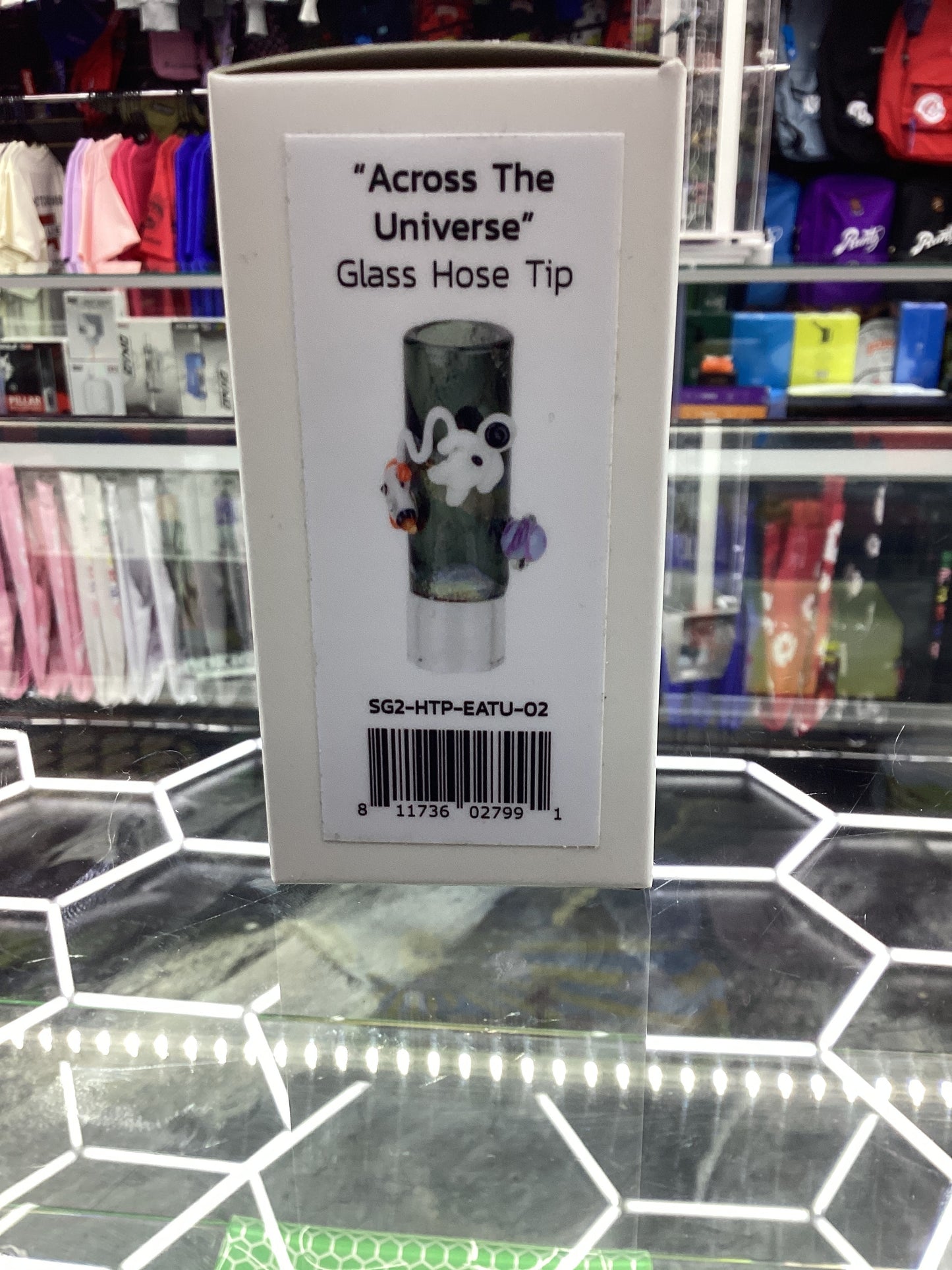 Stundenglass glass hose tip “across the universe”